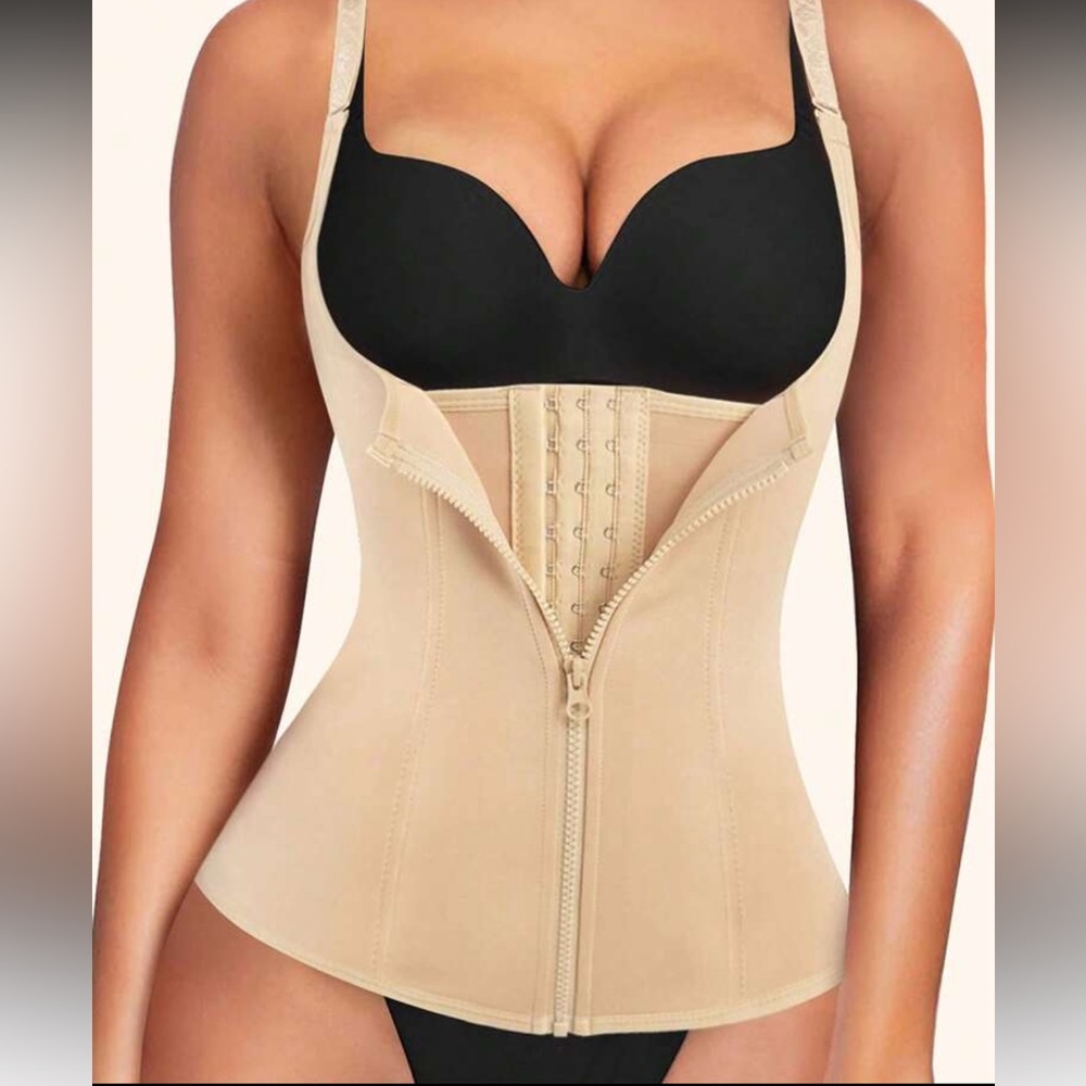 Beige Women's Waist Trainer Corset